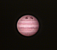 シューメーカー・レビー第9彗星が衝突した木星（1994年7月20日・2）