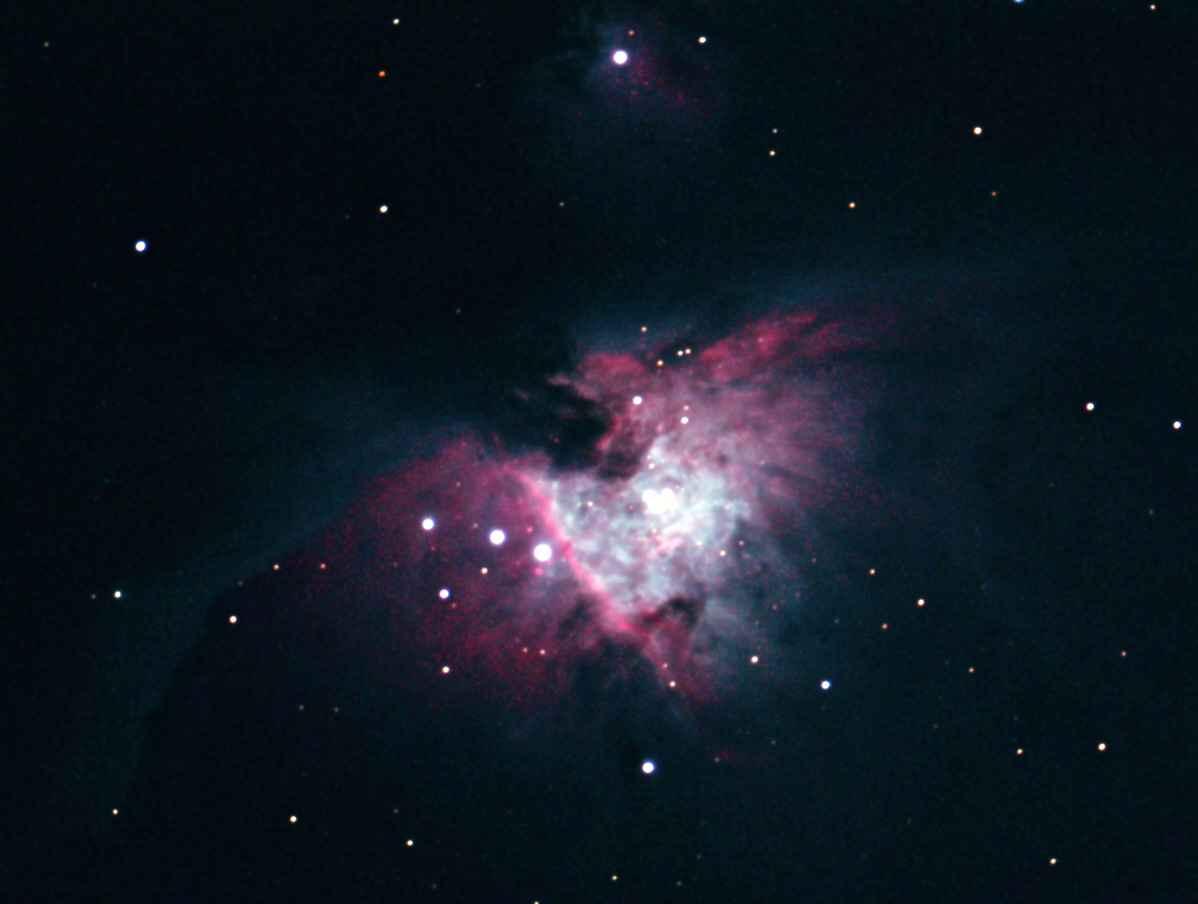 M42・オリオン大星雲(オリオン座)拡大
