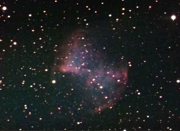 M27・あれい状星雲(こぎつね座)
