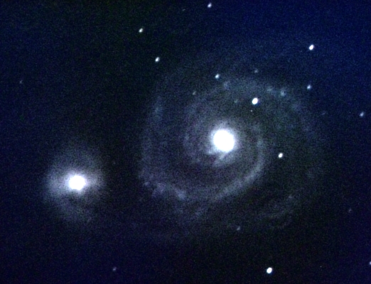 M51・子持ち銀河(りょうけん座)