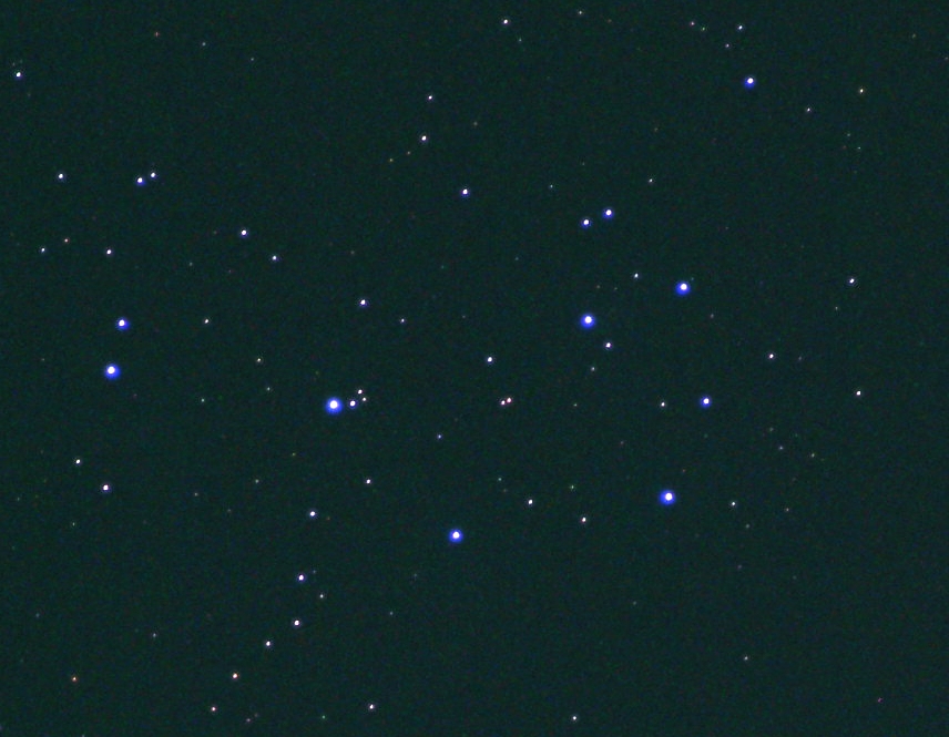 M45・プレアデス星団（散開星団・おうし座）